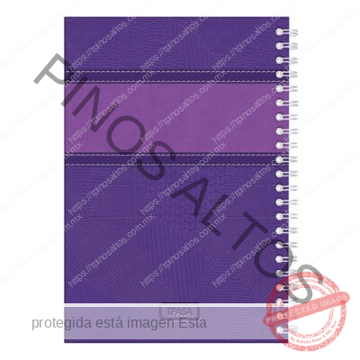 AGENDA PERPETUA MORADA 70GRS - Imagen 2