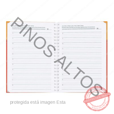 AGENDA PERPETUA NARANJA 70GRS - Imagen 3