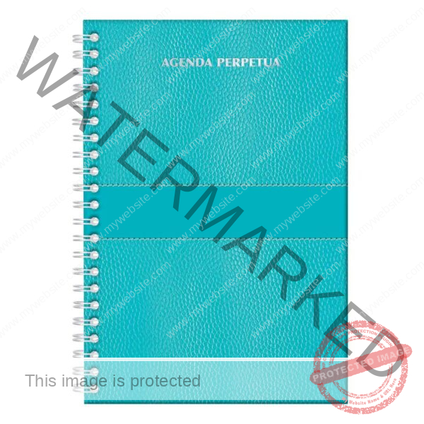 AGENDA PERPETUA AZUL 70GRS