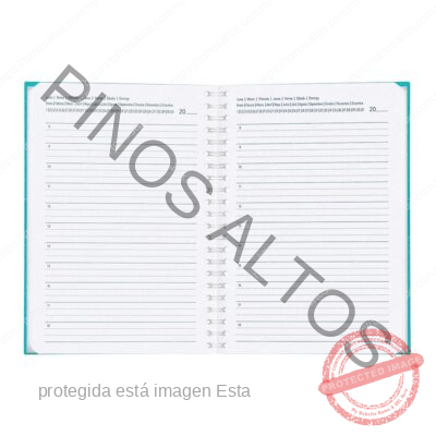 AGENDA PERPETUA AZUL 70GRS - Imagen 3