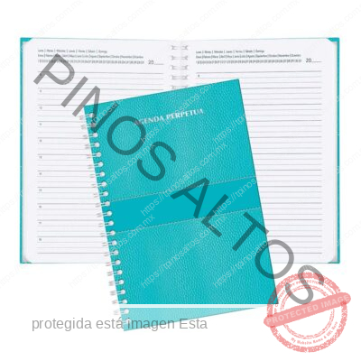 AGENDA PERPETUA AZUL 70GRS - Imagen 4