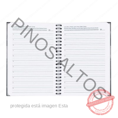 AGENDA PERPETUA NEGRA 70GRS - Imagen 3