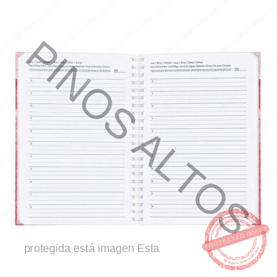 AGENDA PERPETUA ROSA 70GRS - Imagen 3