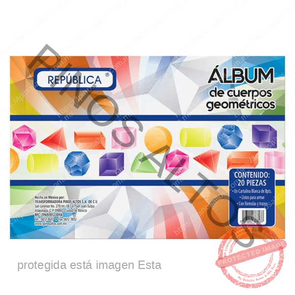 ÁLBUM CUERPOS GEOMÉTRICOS