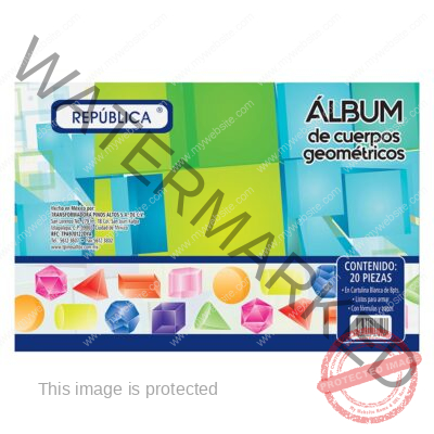 ÁLBUM CUERPOS GEOMÉTRICOS - Imagen 3