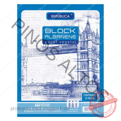 BLOCK ALBANENE T/CARTA 50/55