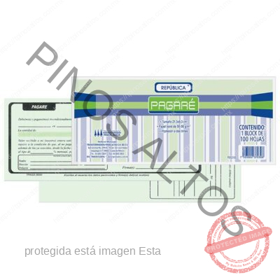 BLOCK PAGARÉ 100 HJS. - Imagen 4
