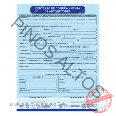 CARTA RESPONSIVA AUTOCOPIANTE - Imagen 2
