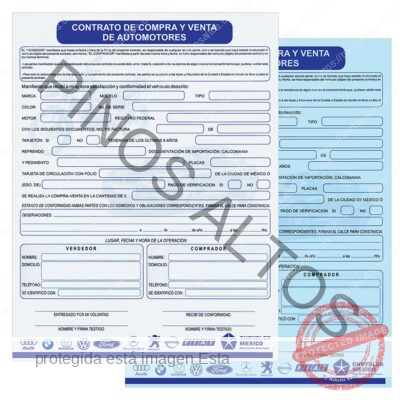 CARTA RESPONSIVA AUTOCOPIANTE - Imagen 3