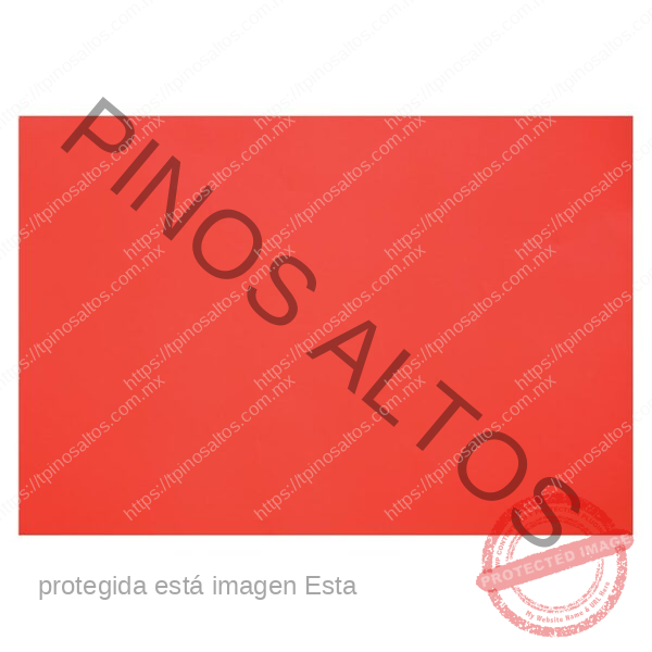 CARTULINA FLUORESCENTE ROJO
