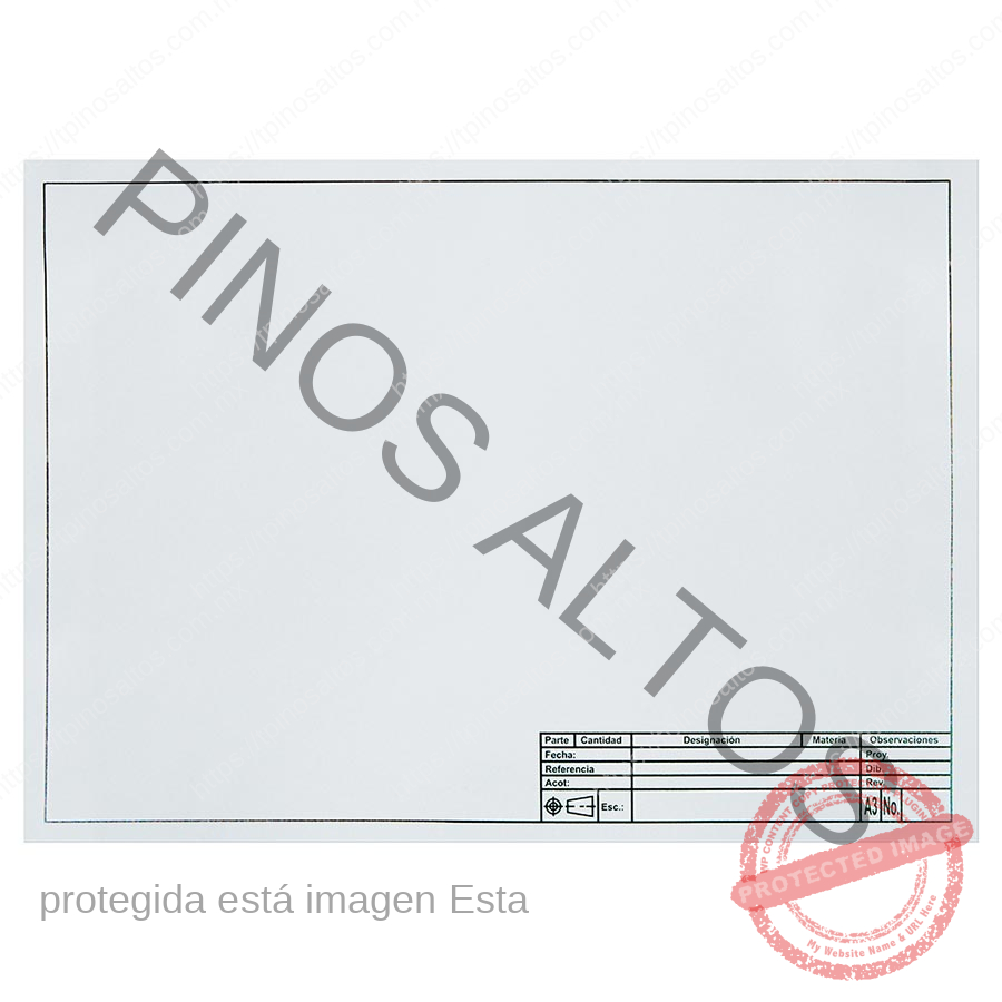 HOJA NORMALIZADA A3 ALBANENE - Imagen 2