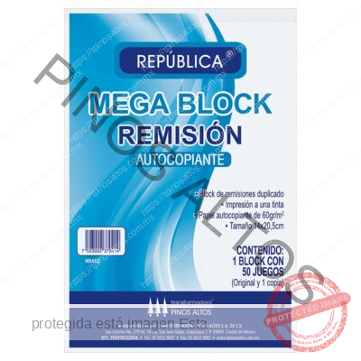 REMISIÓN REPÚBLICA AUTOCOP ESQUELA DUP.