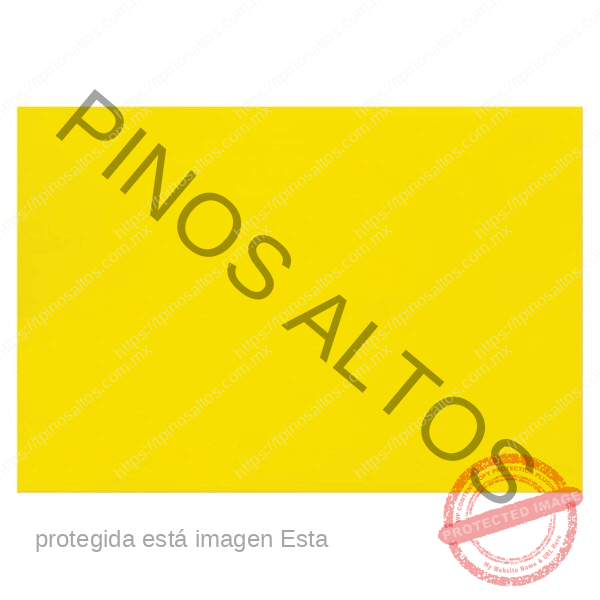 PAPEL LUSTRE AMARILLO CANARIO