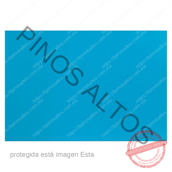 PAPEL LUSTRE AZUL TURQUEZA