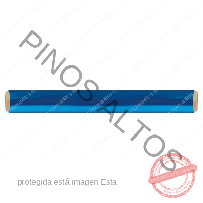 PAPEL METALIZADO AZUL CLARO C/25 M