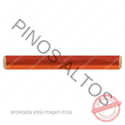 PAPEL METALIZADO NARANJA C/25 M