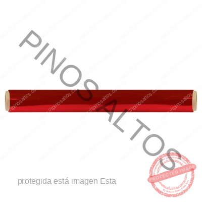 PAPEL METALIZADO ROJO C/25 M