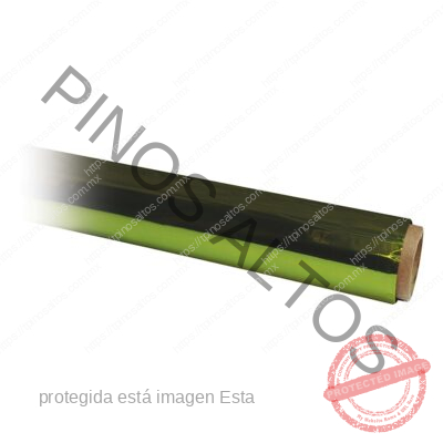 PAPEL METALIZADO VERDE LIMÓN C/25 M - Imagen 2