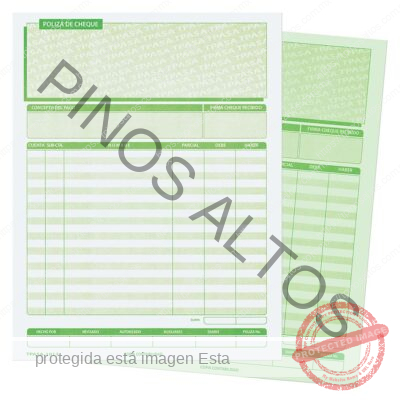 PÓLIZA DE CHEQUE T/CARTA - Imagen 3