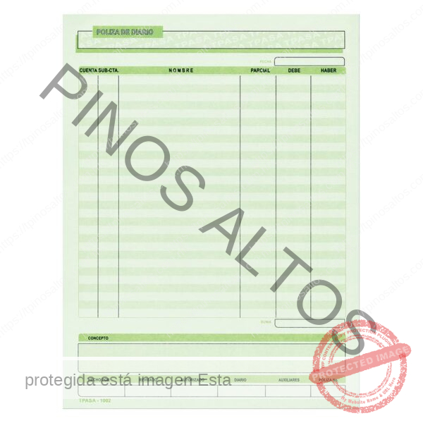 PÓLIZA DE DIARIO