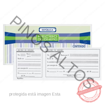 RECIBO DE DINERO C/TALÓN BOND 29KG - Imagen 3