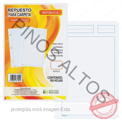 REFACCIÓN TRUSEL BLANCO T/ESQUELA C/100 HJS - Imagen 3