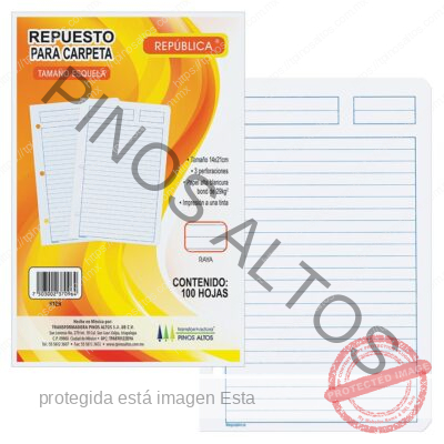 REFACCIÓN TRUSEL RAYA T/ESQUELA C/100 HJS - Imagen 3