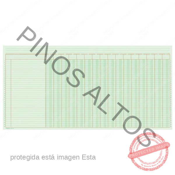 TABULAR 16 COLUMNAS C/C