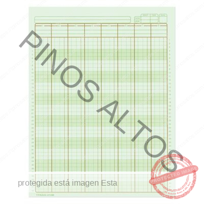 TABULAR 8 COLUMNAS S/C