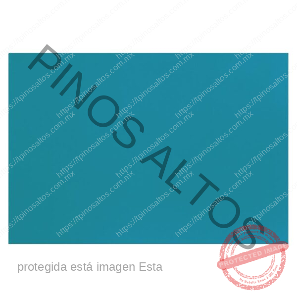 Papel Lustre Azul Turquesa