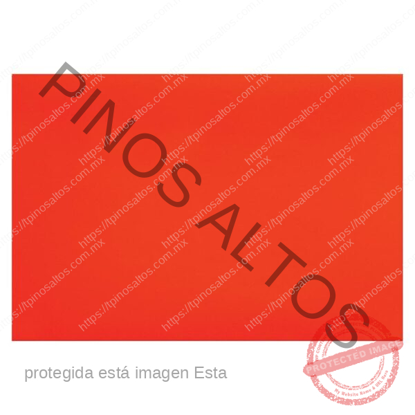 Papel Lustre Naranja